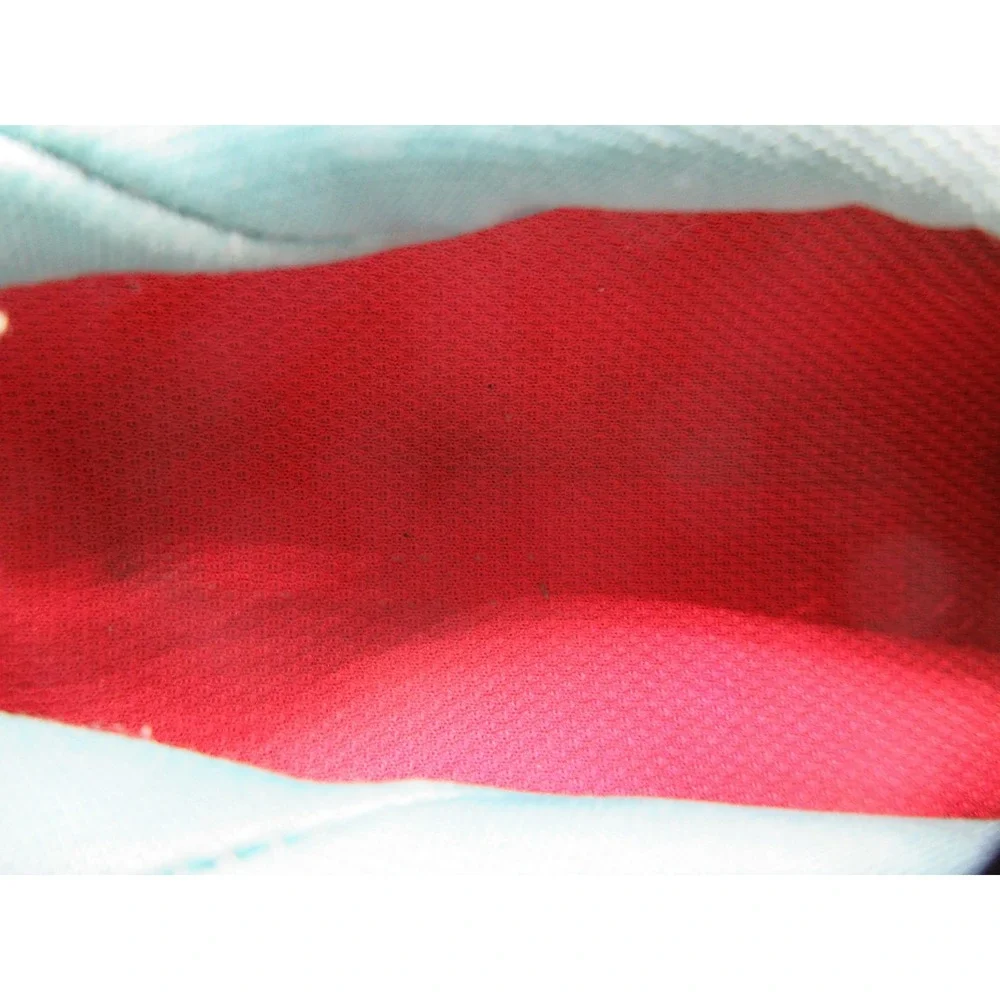 HOKA Clifton 8 Running Shoes Womens Size 10.5 Aqua Red Cushioned 1119394 AEBL‎